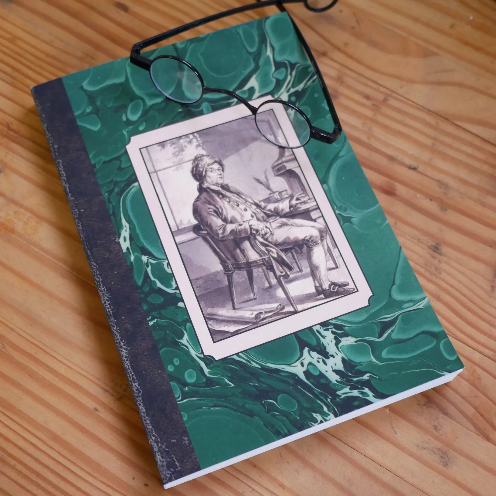 Autobiography of Benjamin Franklin with Notebook