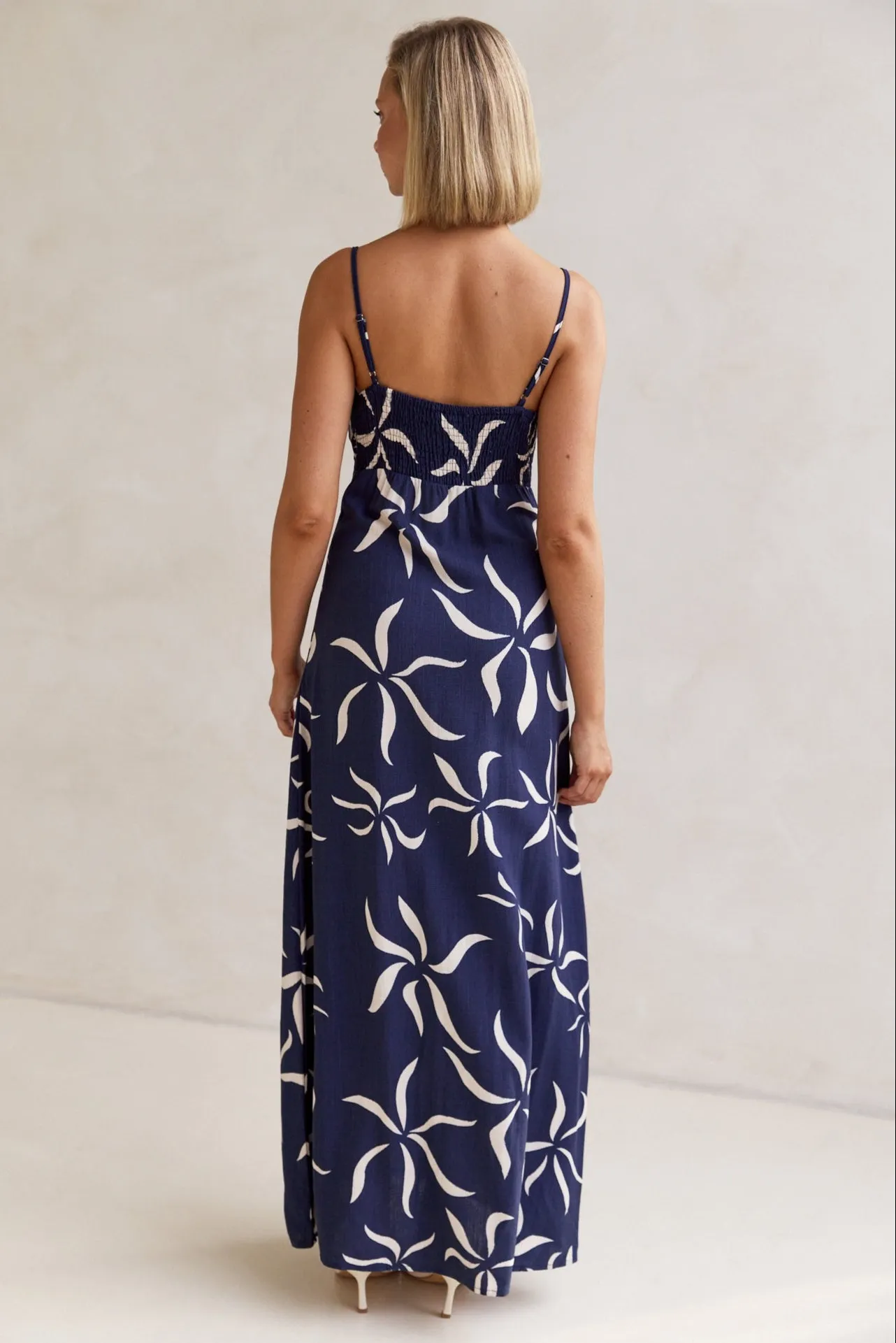Ayana Maxi Dress (Navy)