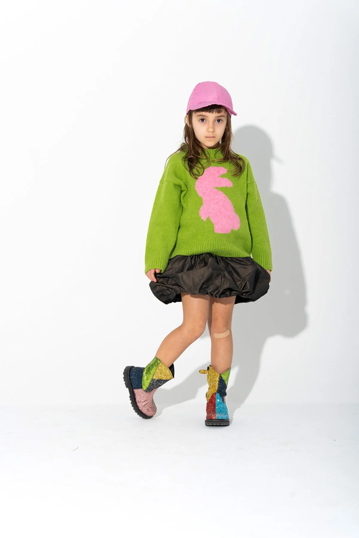 BUNNY CREW NECK KNIT JUMPER
