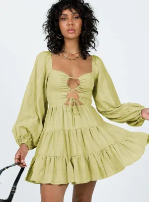 Campbell Mini Dress Sage