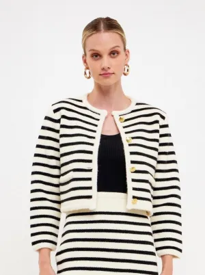 Cara Striped Cardigan