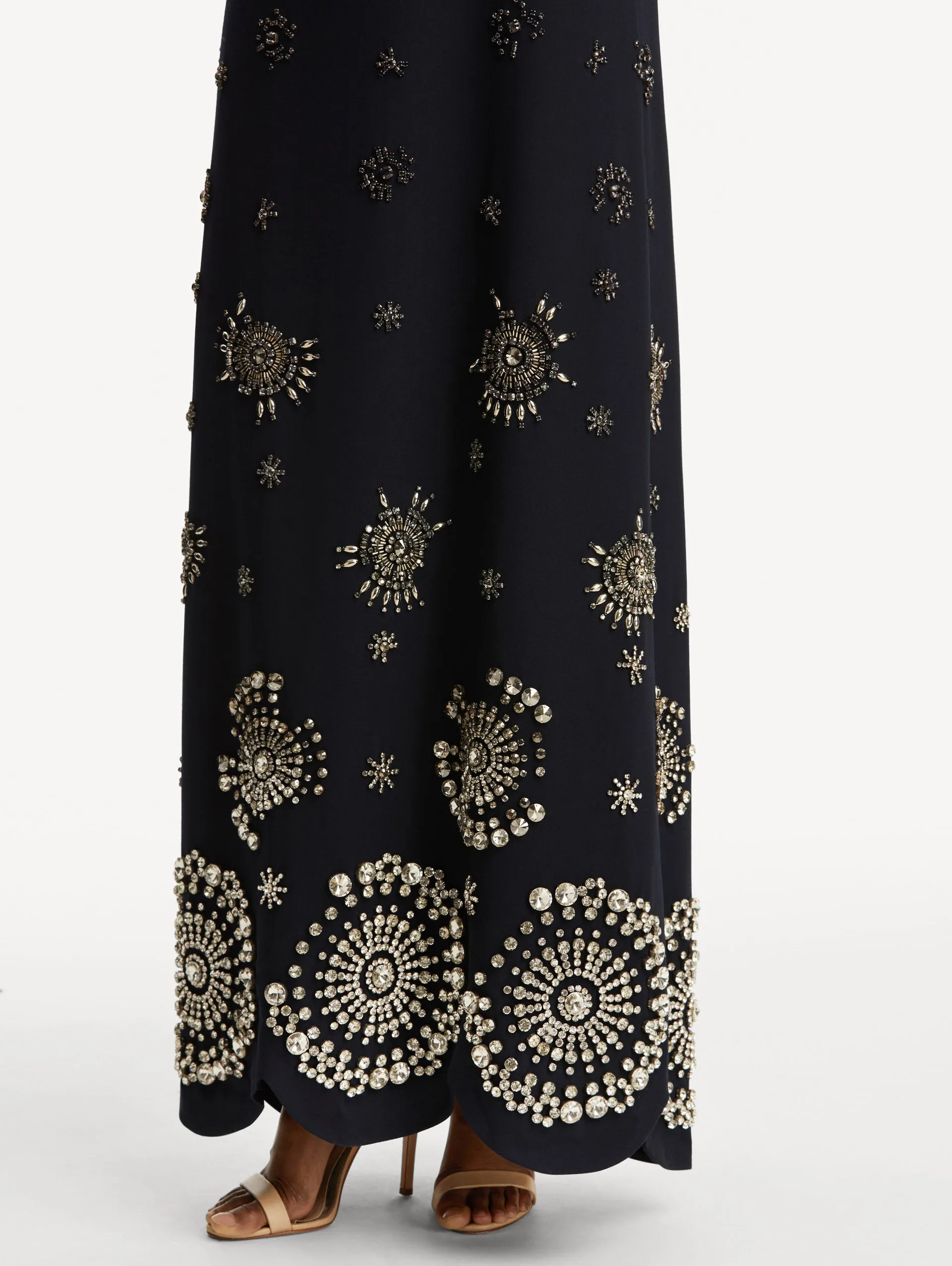 Crystal Medallion Caftan