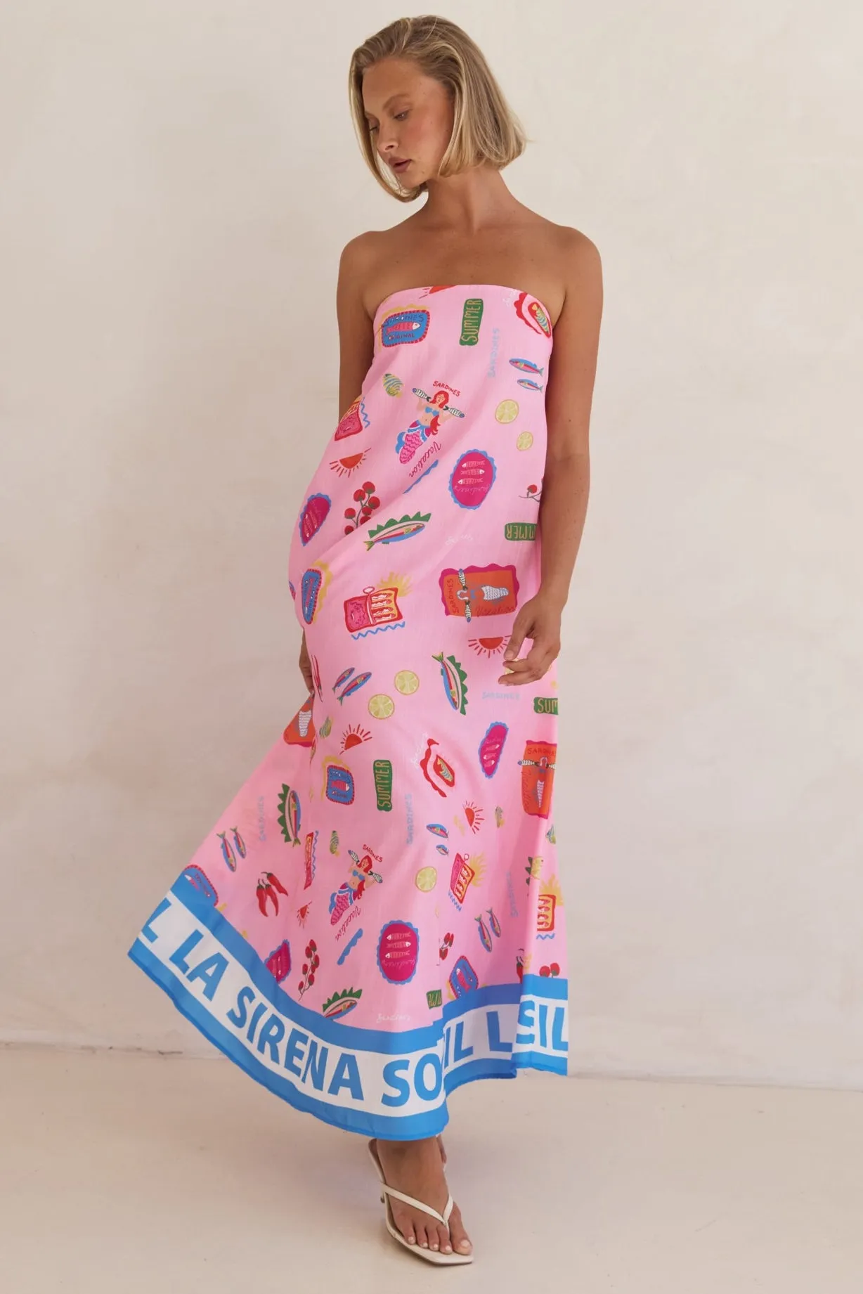 Cyrus Maxi Dress (Pink)