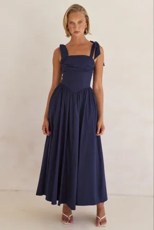 Dayton Maxi Dress (Navy)