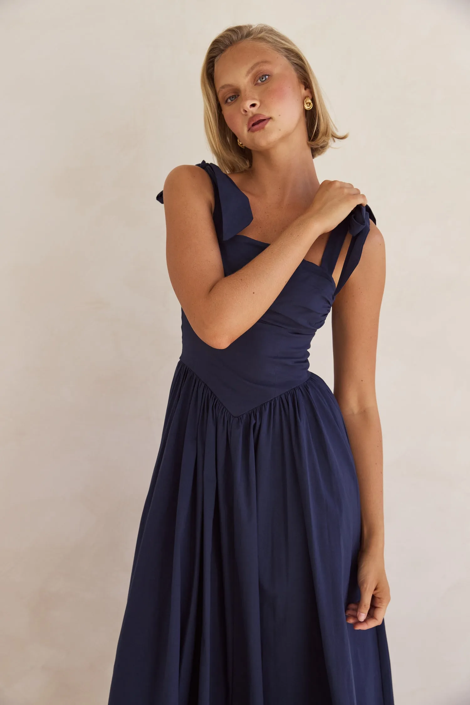 Dayton Maxi Dress (Navy)