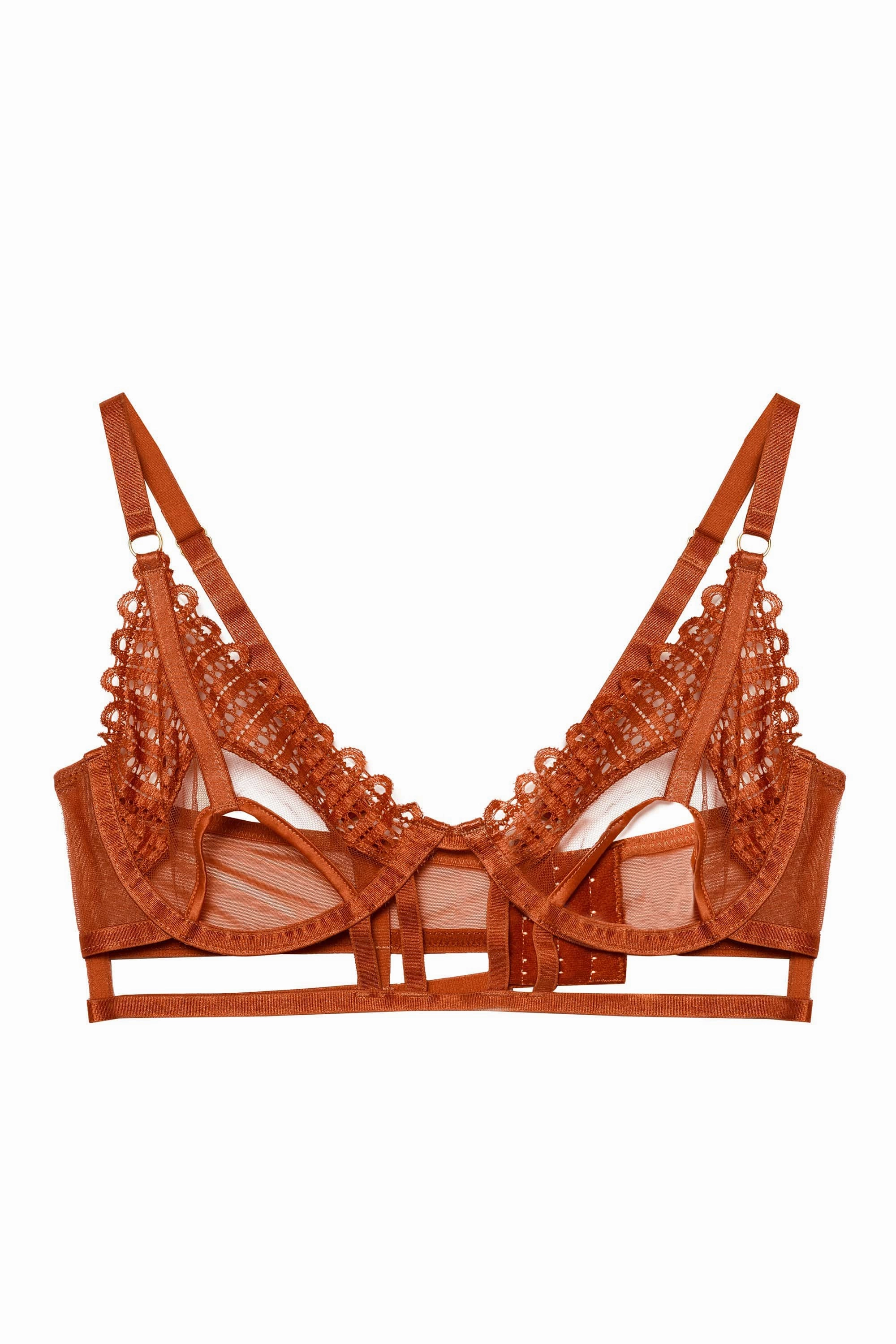 Ellie Rust Open bra