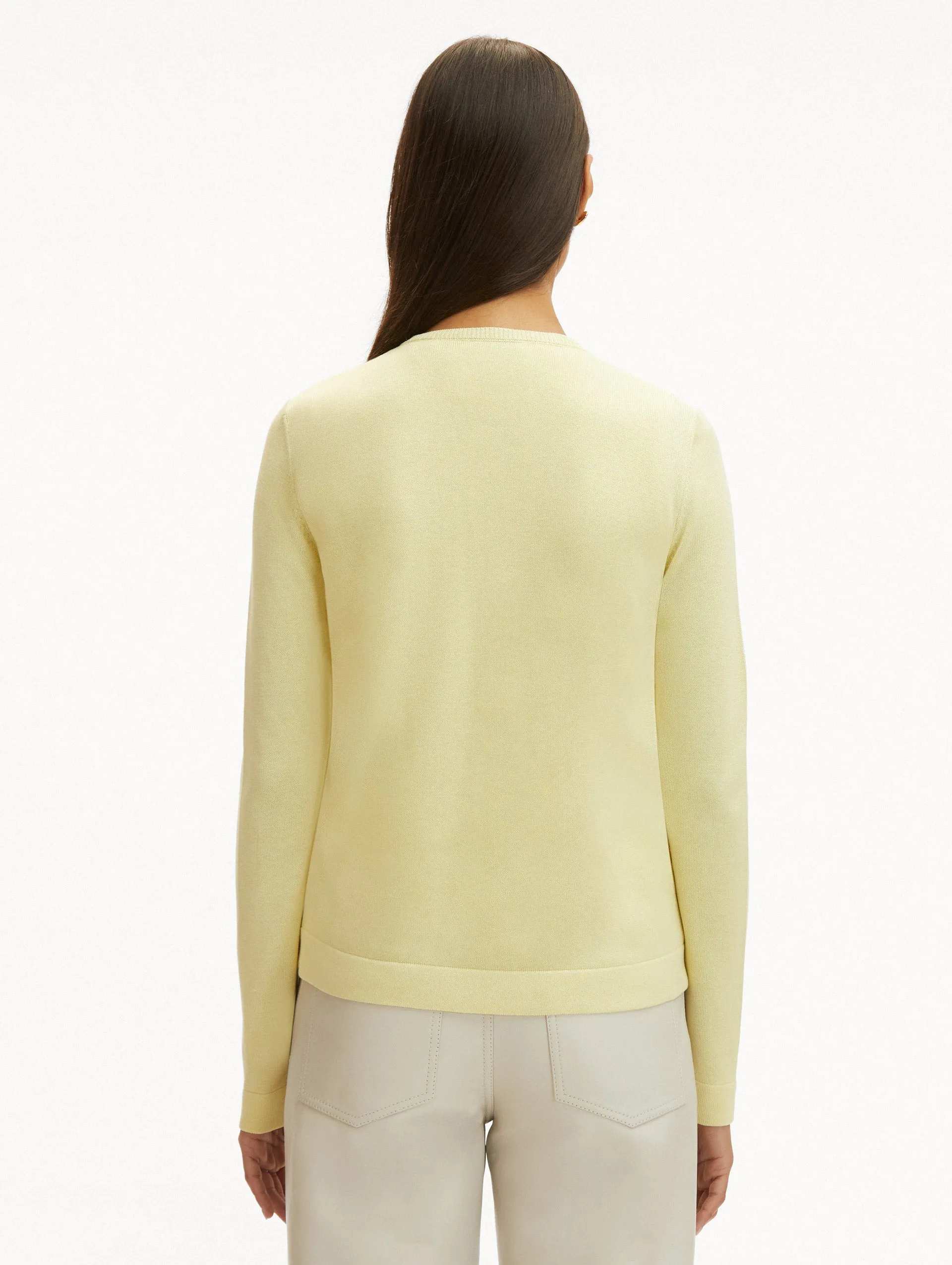 English Rose Guipure Inset Cardigan