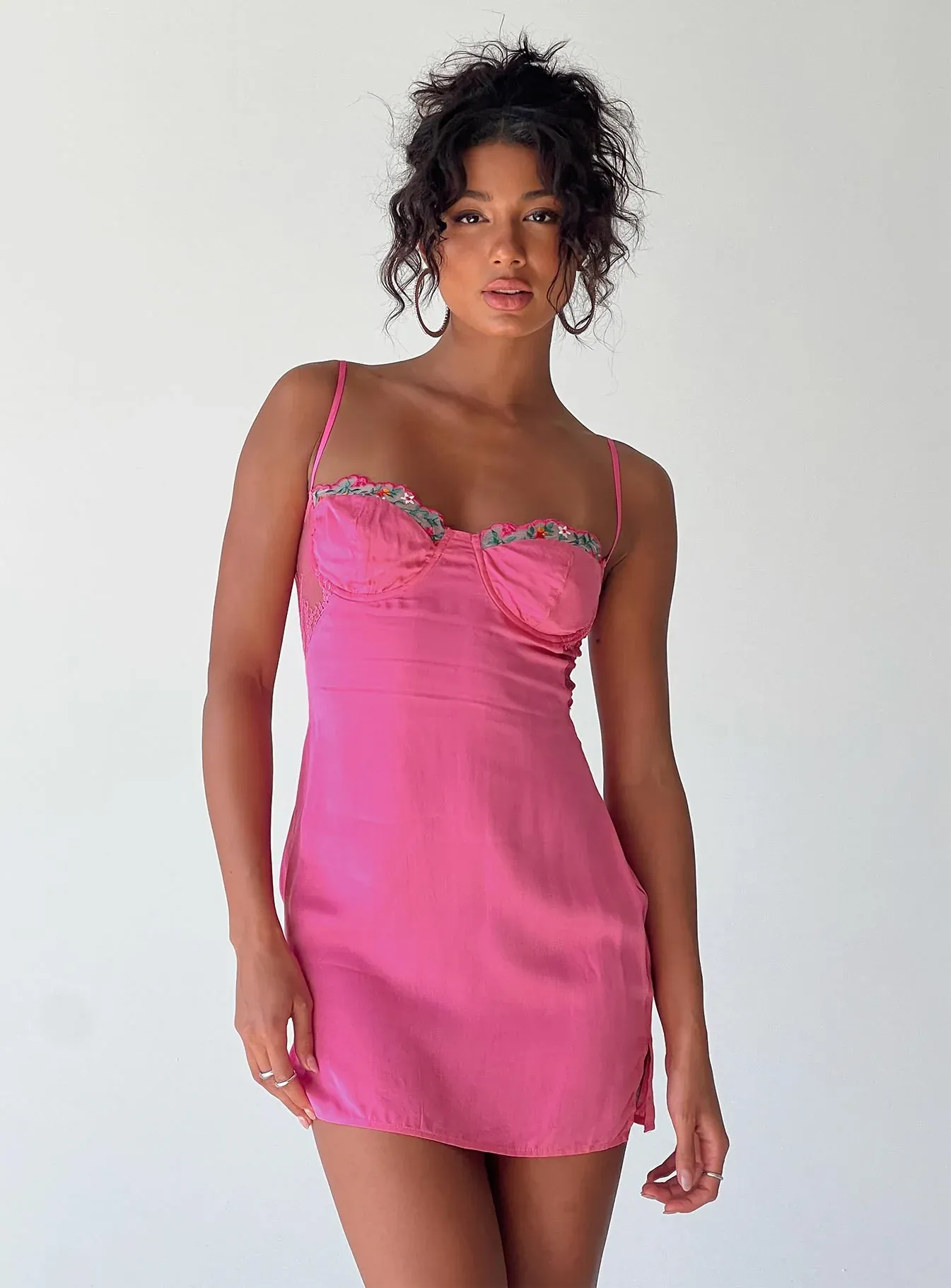Floreto Mini Dress Pink