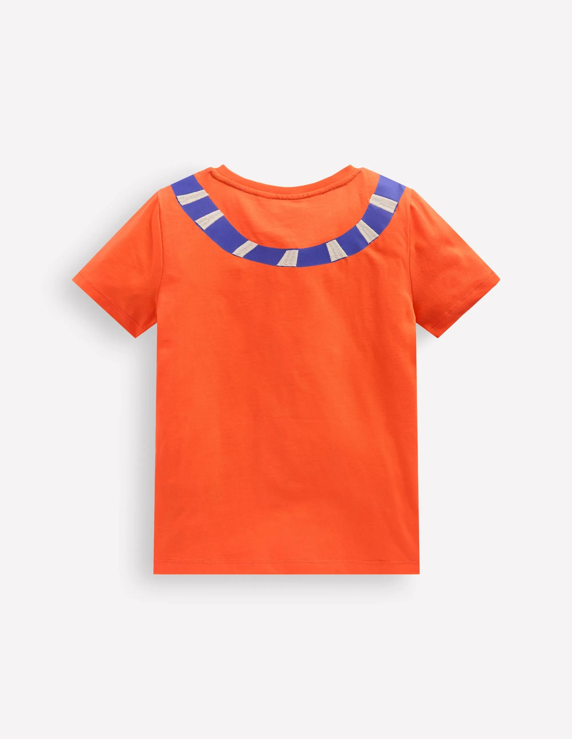 Fun Graphic T-shirt-Vermillion Orange Limur