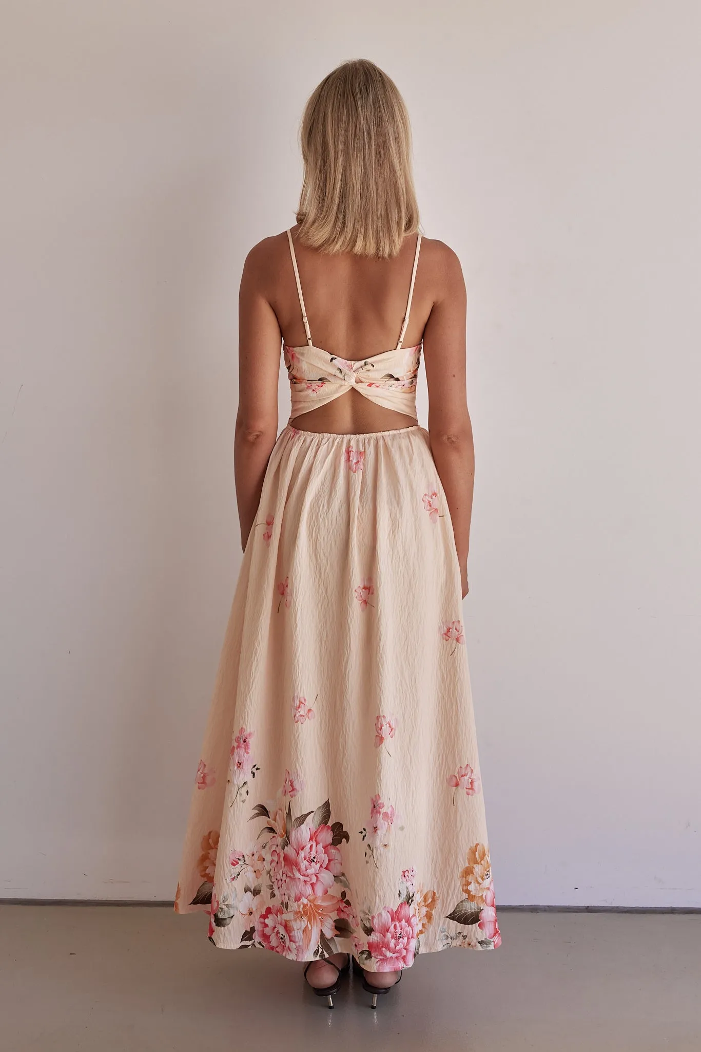 Grady Maxi Dress (Orange)