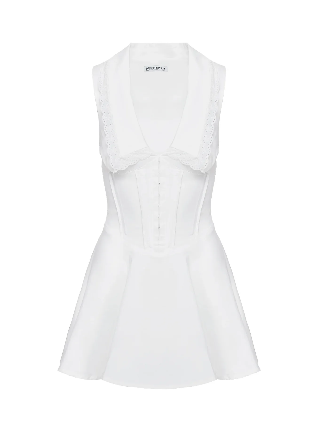 Haworth Mini Dress White
