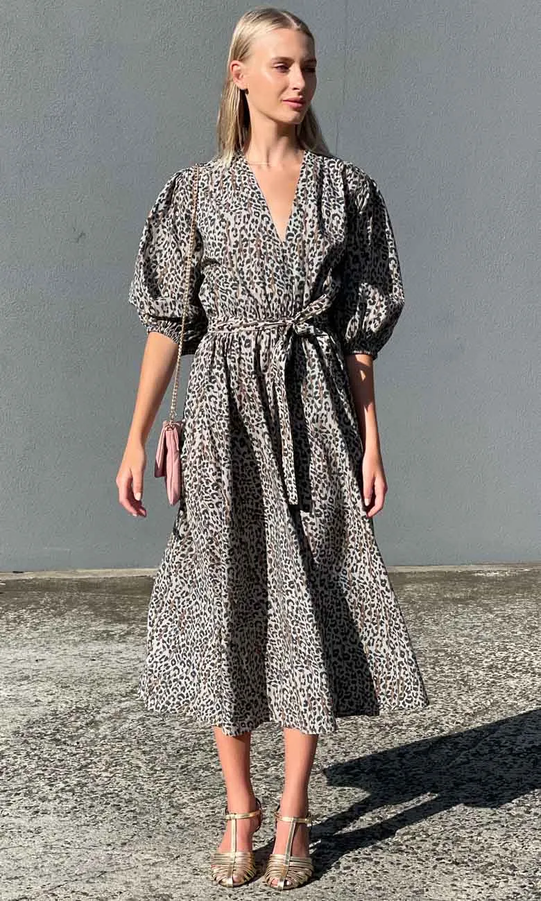 HOSS Amrita Naturals Animal Print Dress