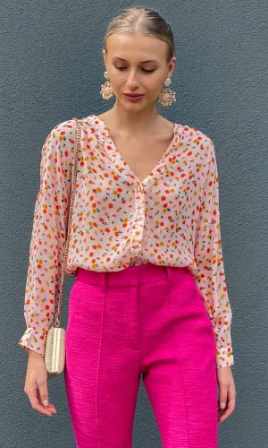Hoss Pink Blossom Galla Shirt