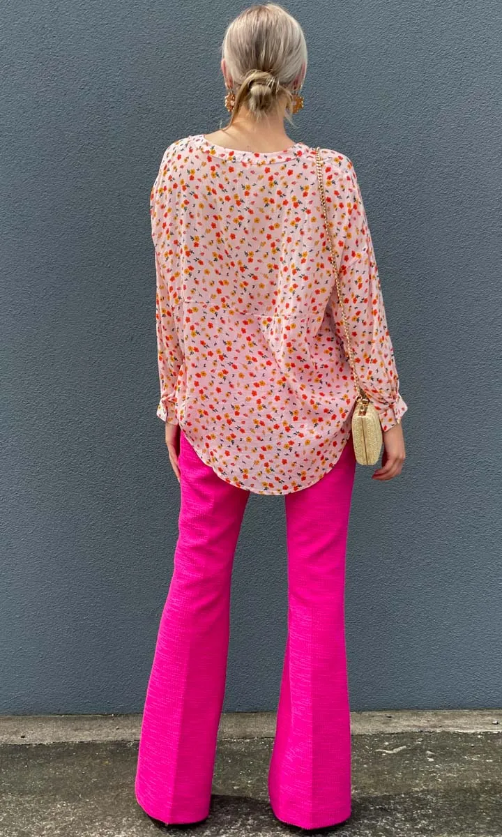Hoss Pink Blossom Galla Shirt