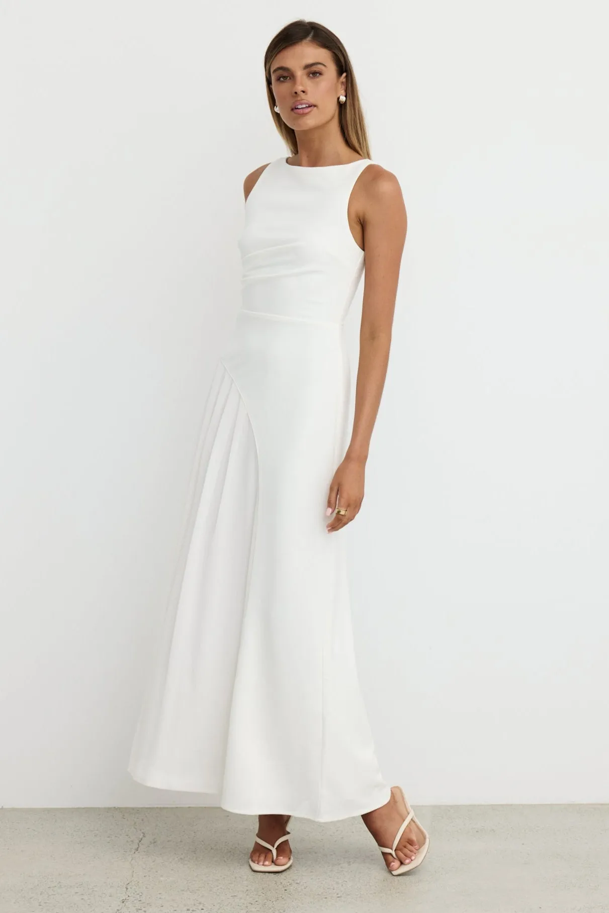 Isabelle Maxi Dress (White)
