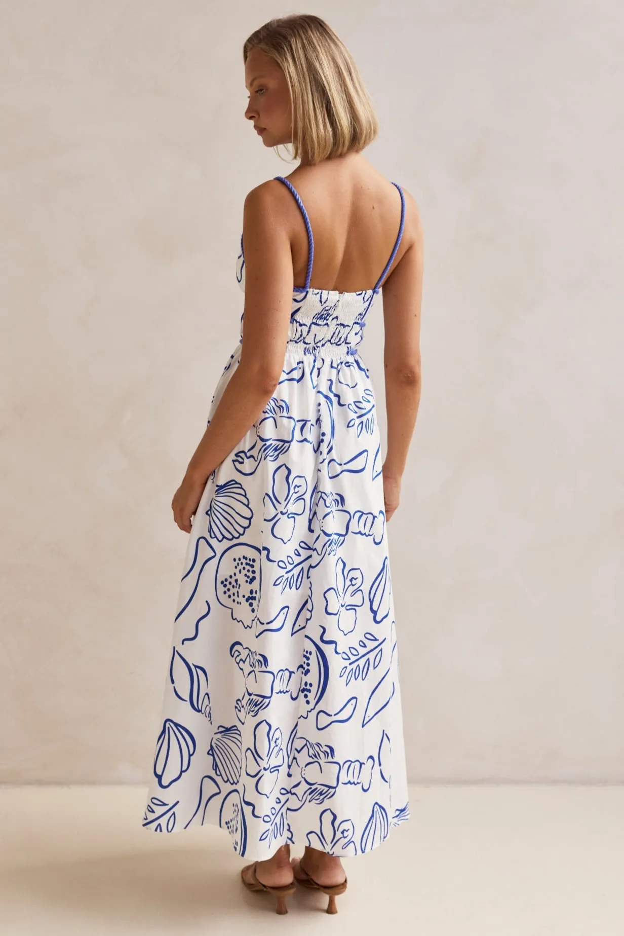 Isla Maxi Dress (White)