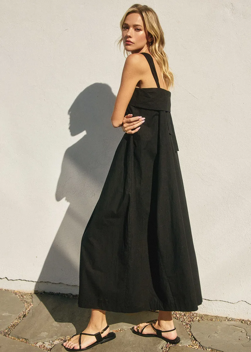 Kai Halter Maxi Dress - Black
