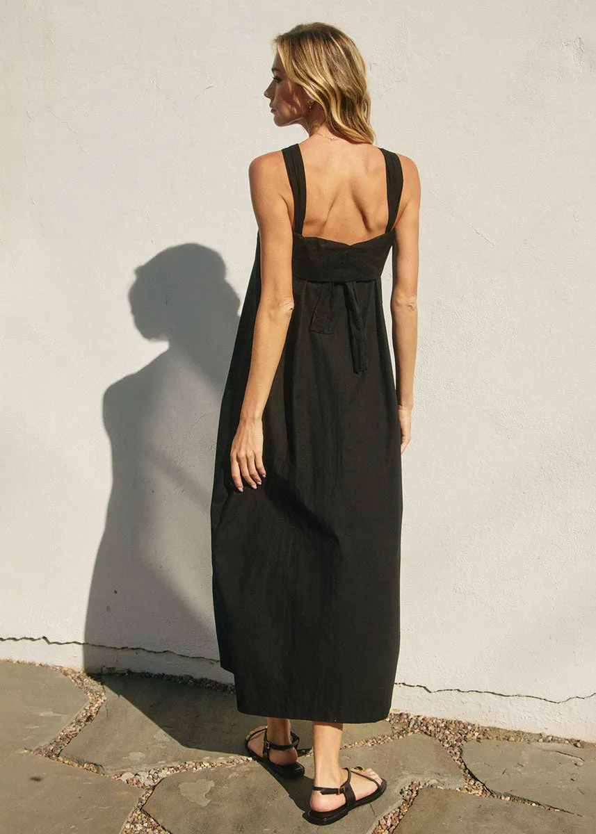 Kai Halter Maxi Dress - Black