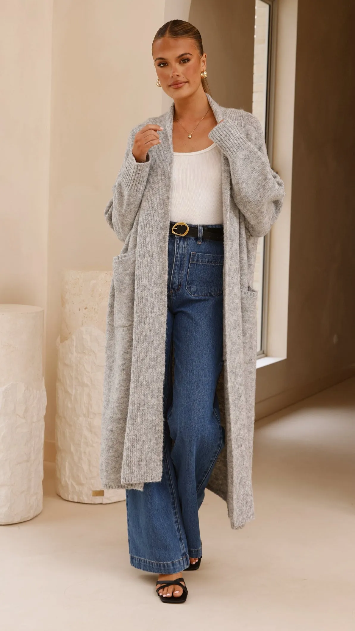 Myra Cardigan - Grey