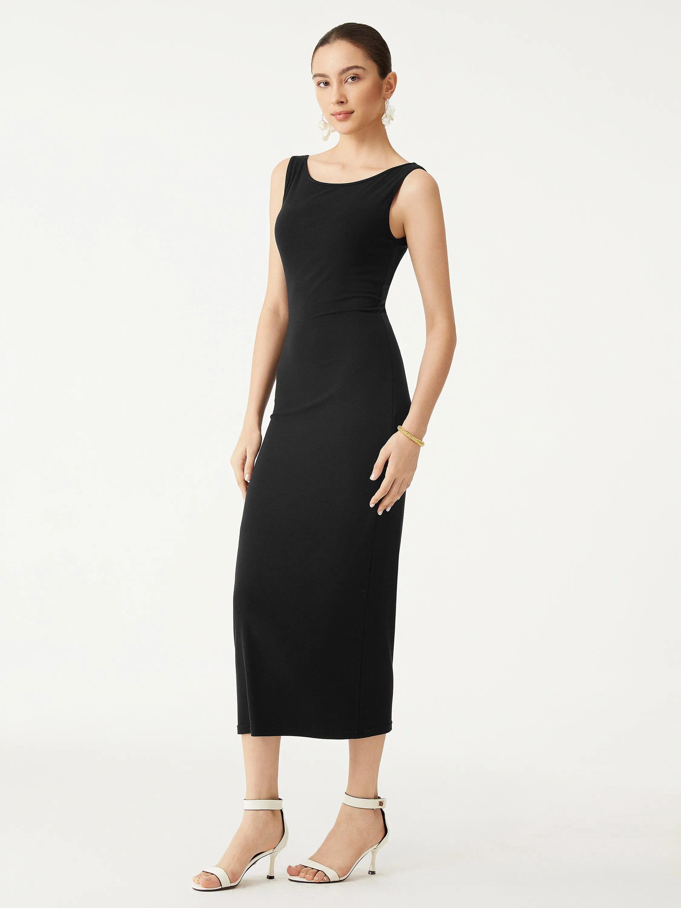 Open-Back Tank Brami Dress