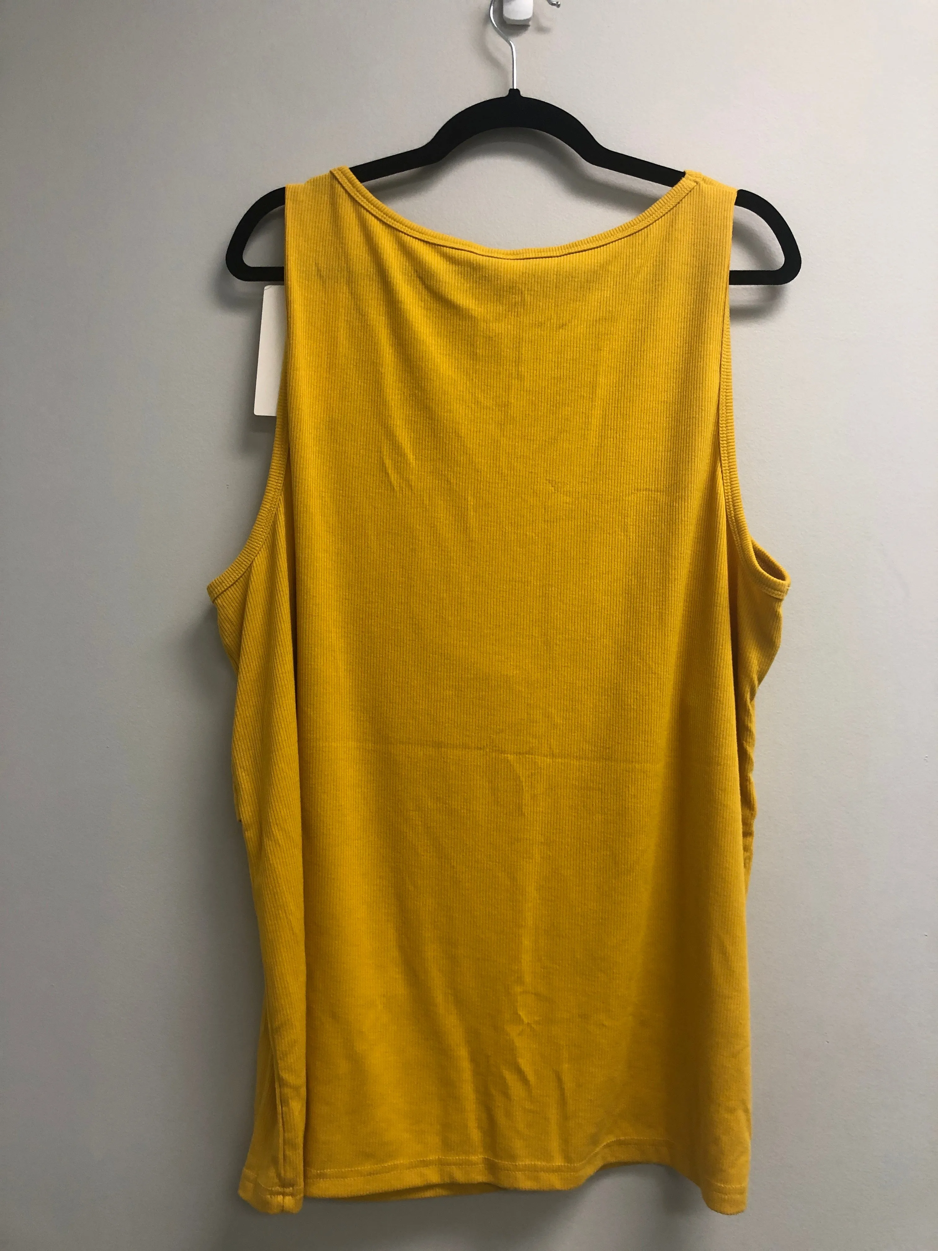 Outlet 6806 - Latched Mama Ribbed Nursing Tank - Marigold - 2X