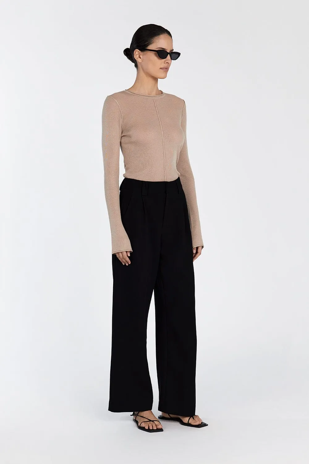 PARKER LATTE LONG SLEEVE TOP