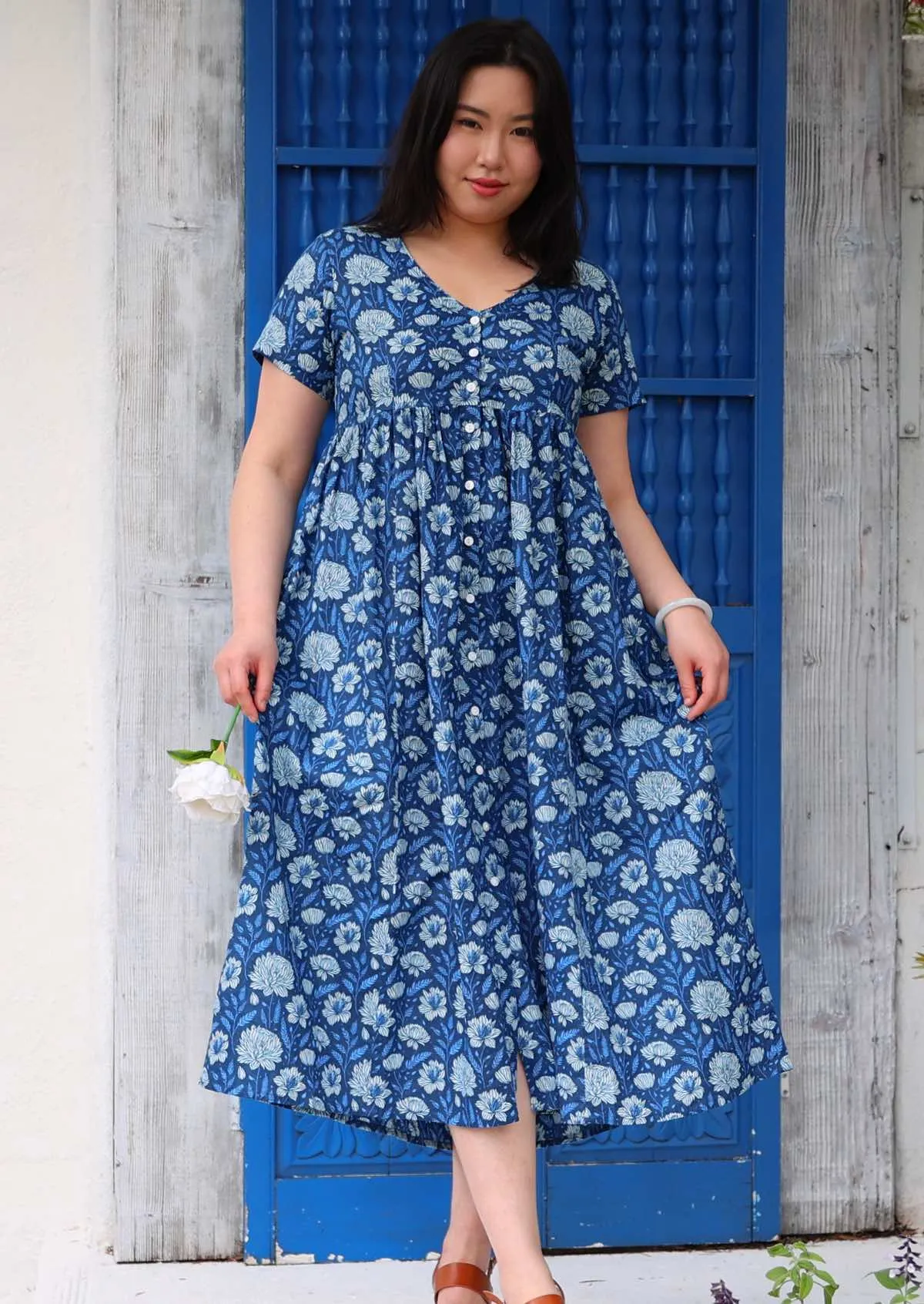 Promenade Dress Blue Meadow