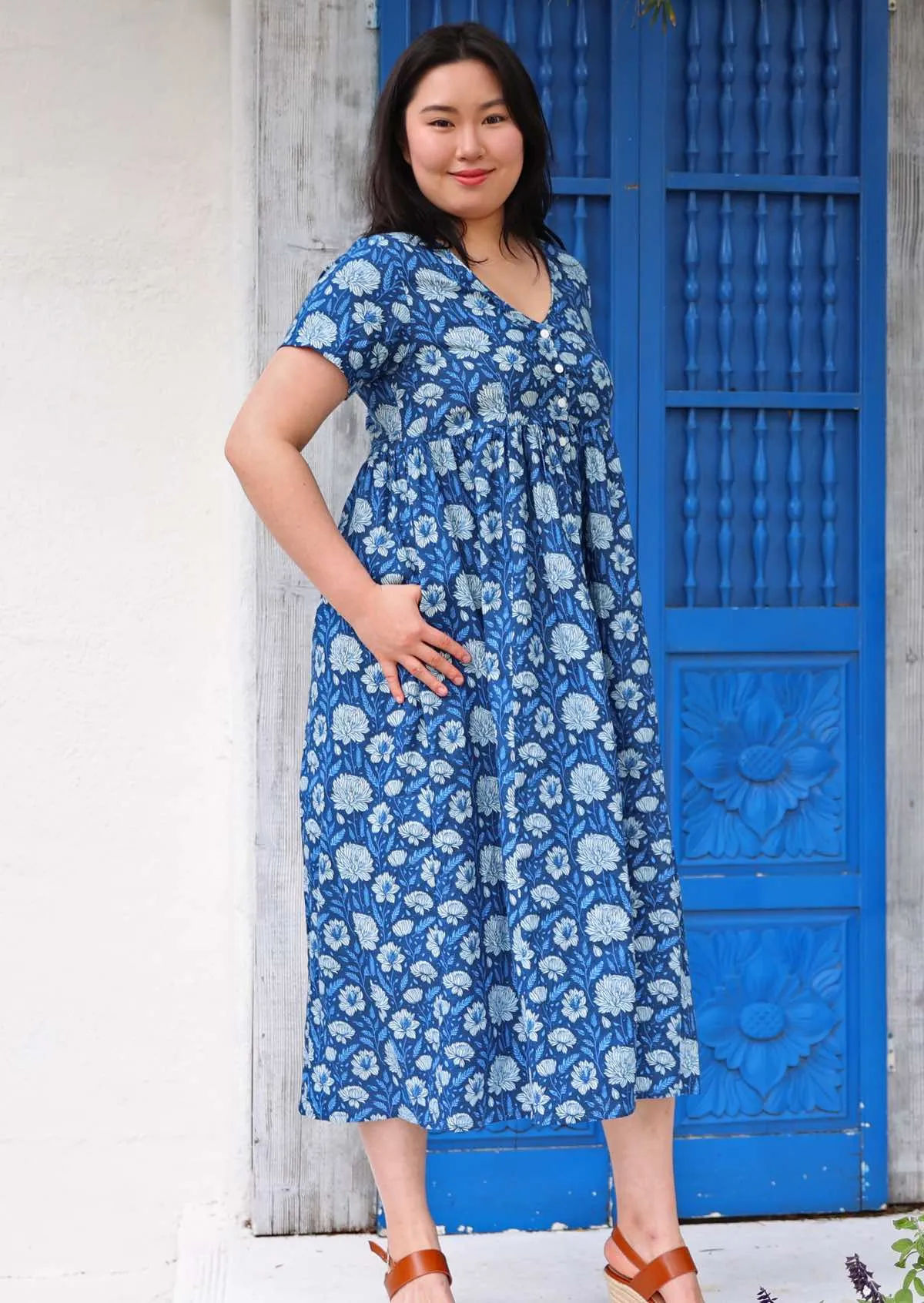 Promenade Dress Blue Meadow
