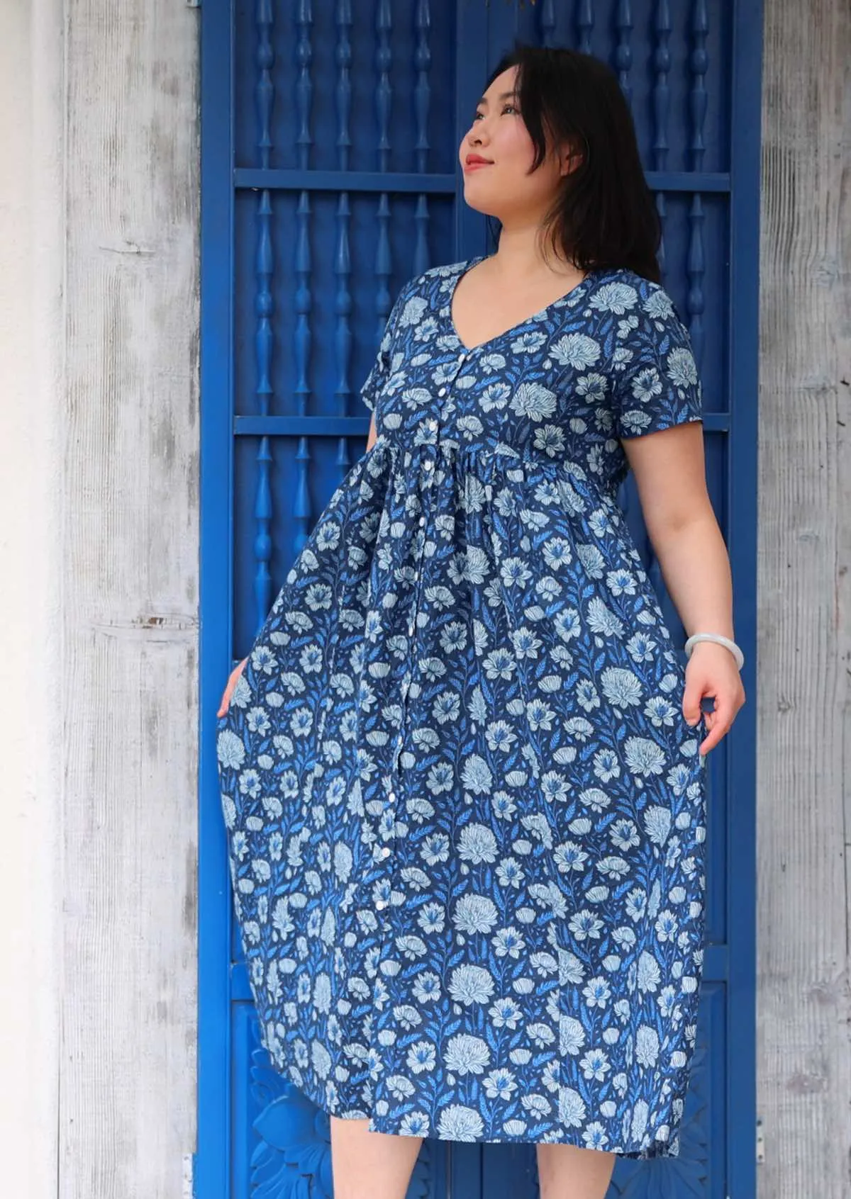 Promenade Dress Blue Meadow