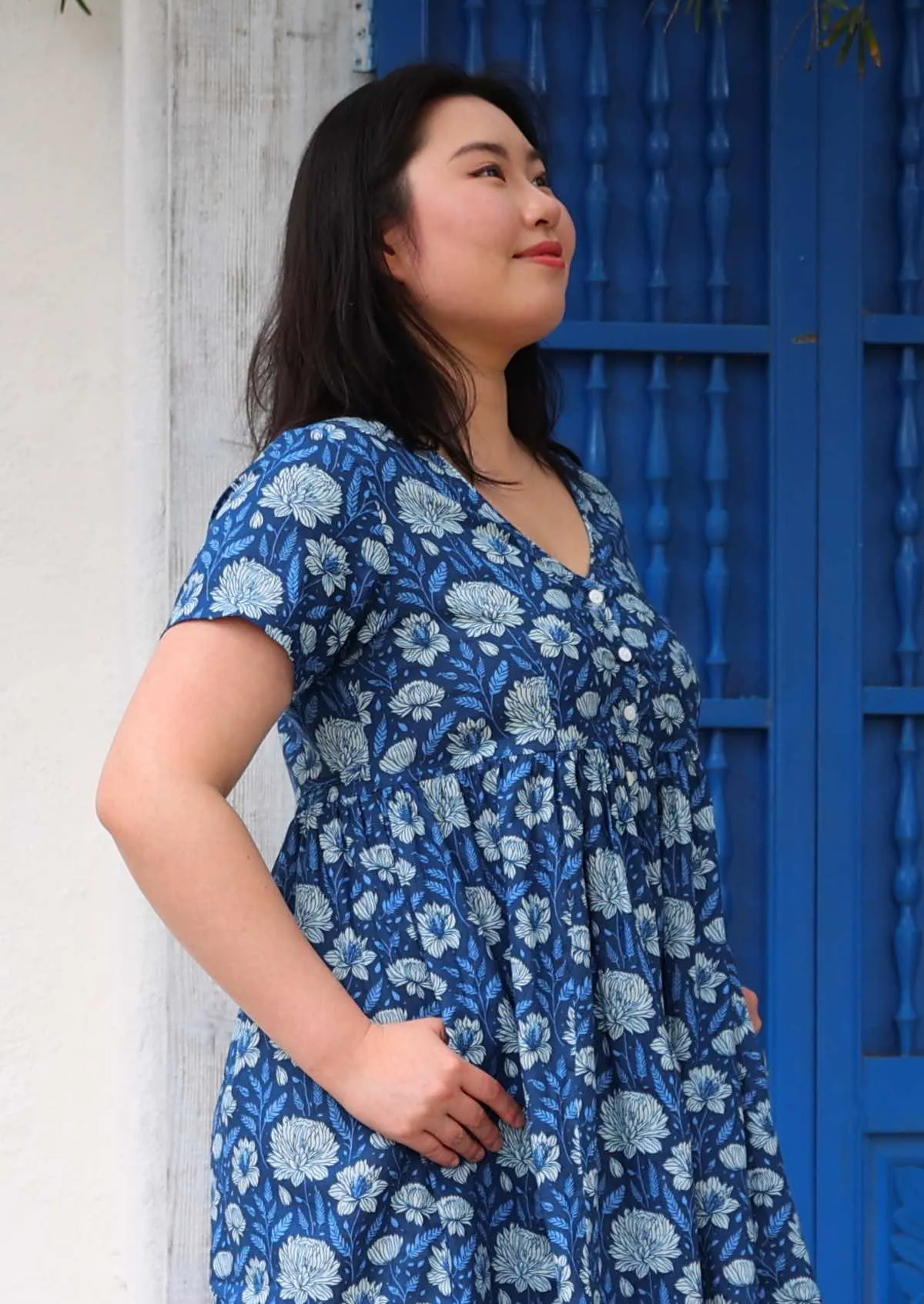Promenade Dress Blue Meadow