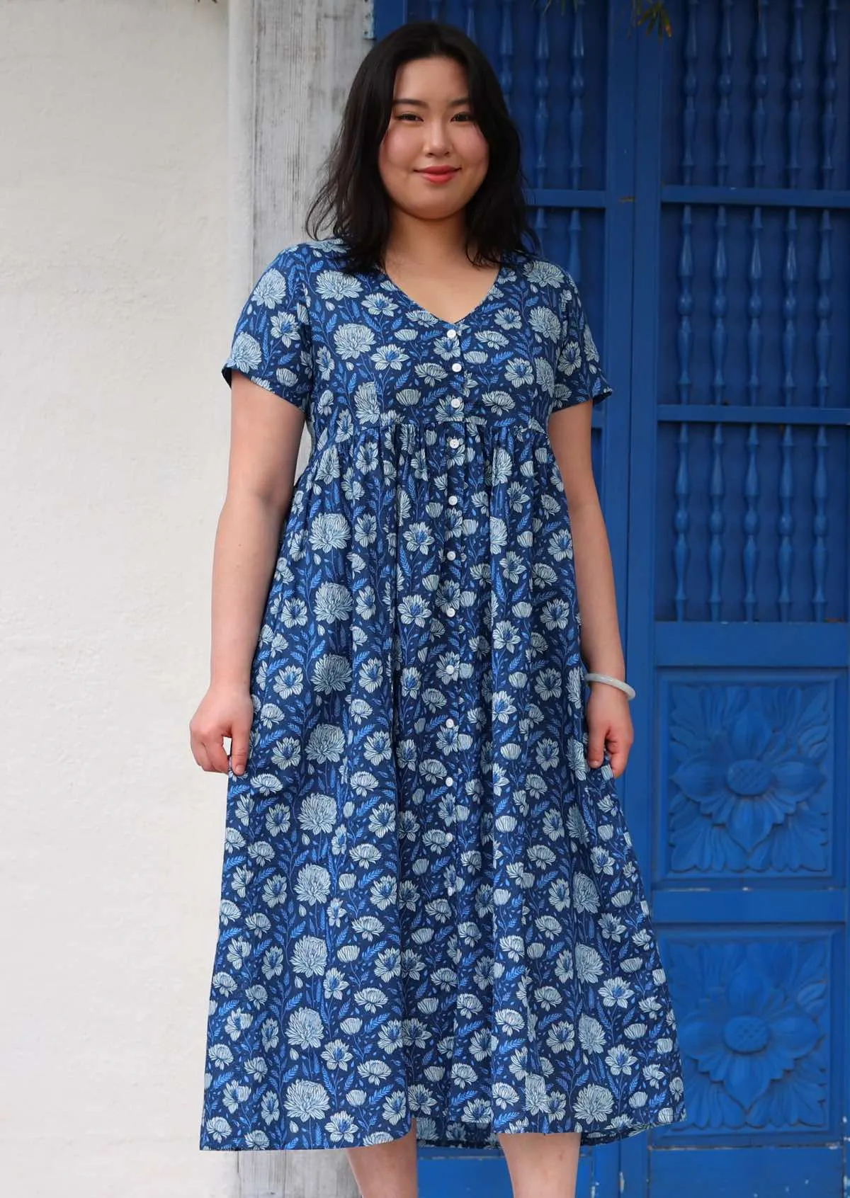Promenade Dress Blue Meadow