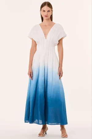 SONYA DRESS - DIP DYE