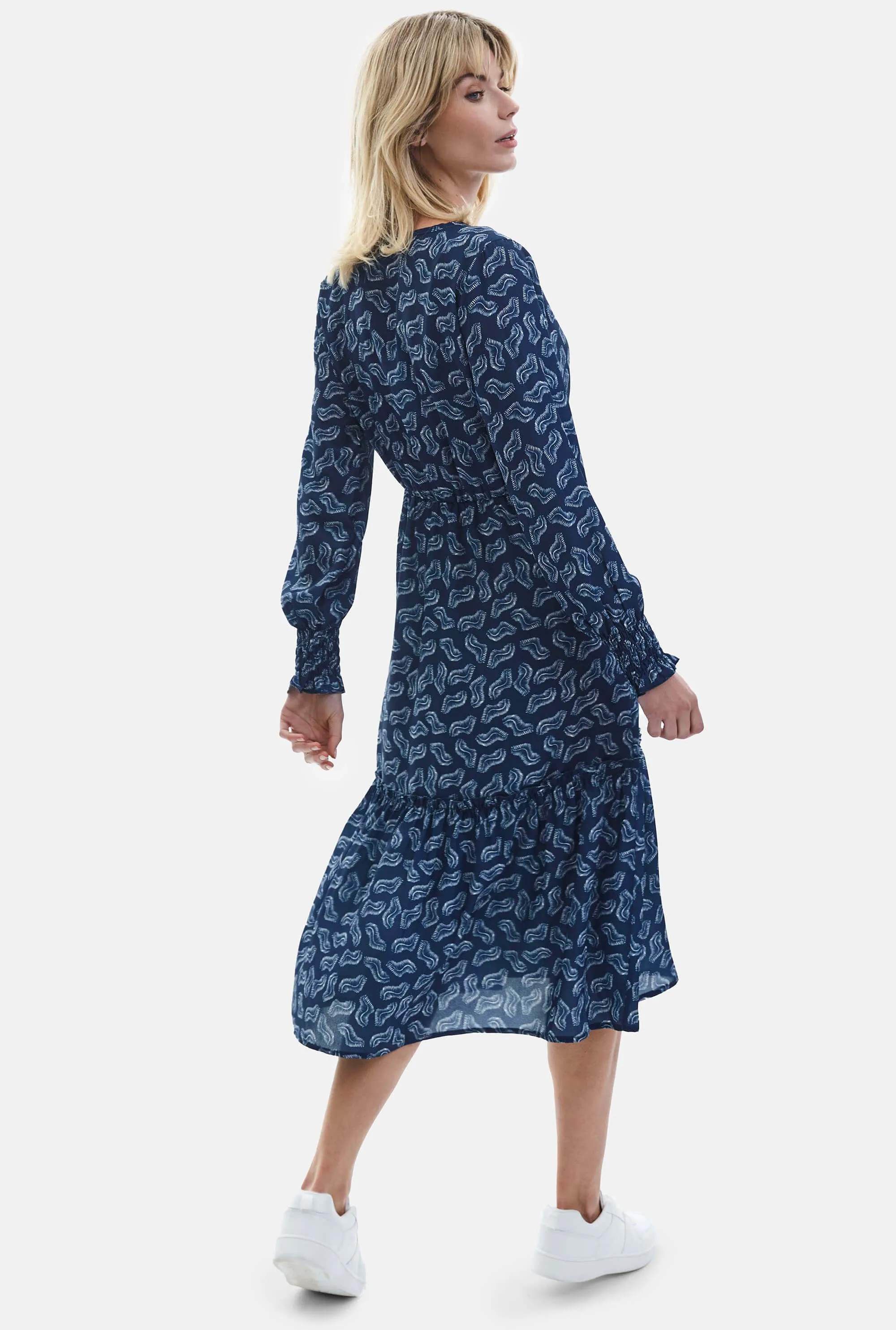 Tiered Midi Dress