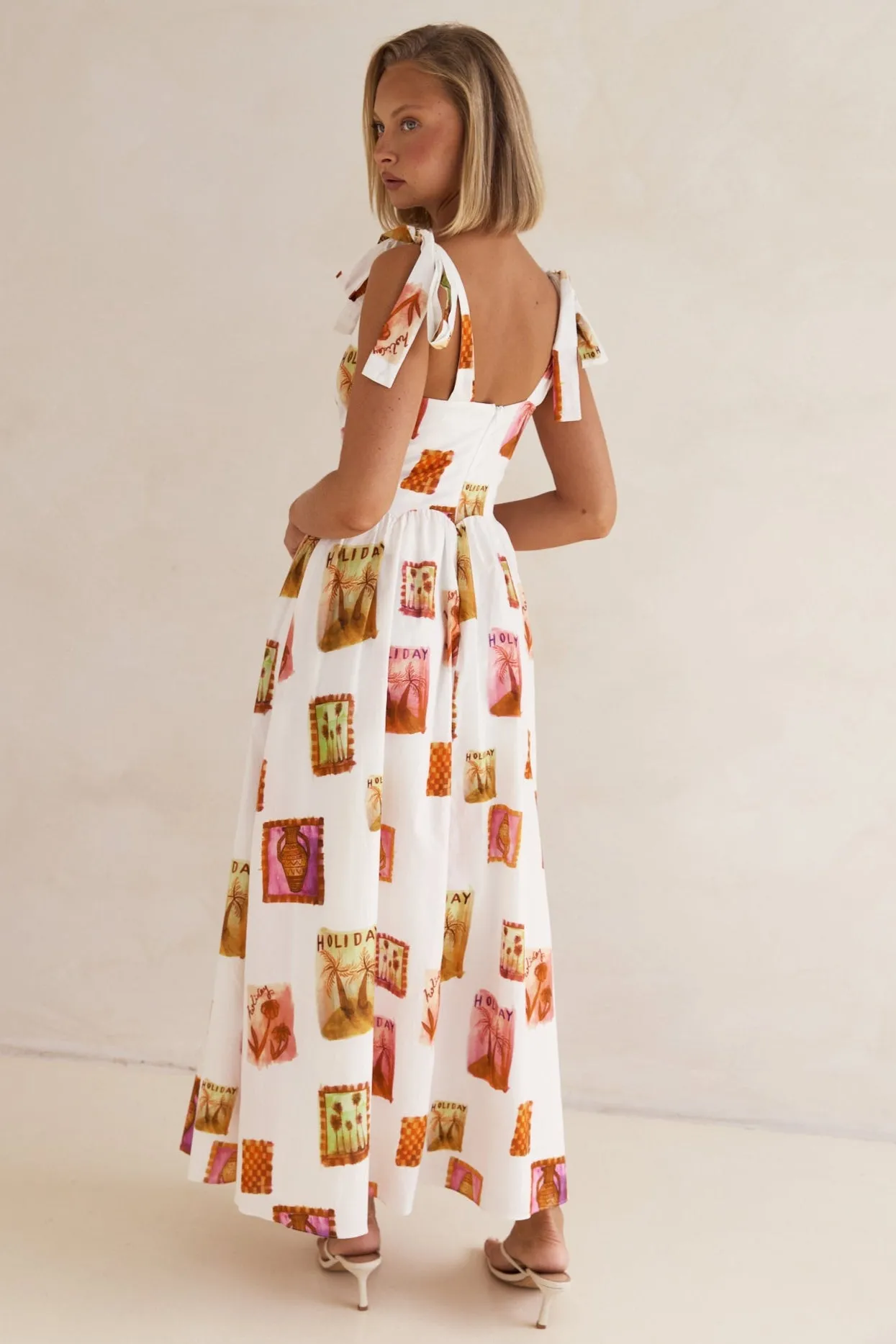 Valeria Maxi Dress (White)