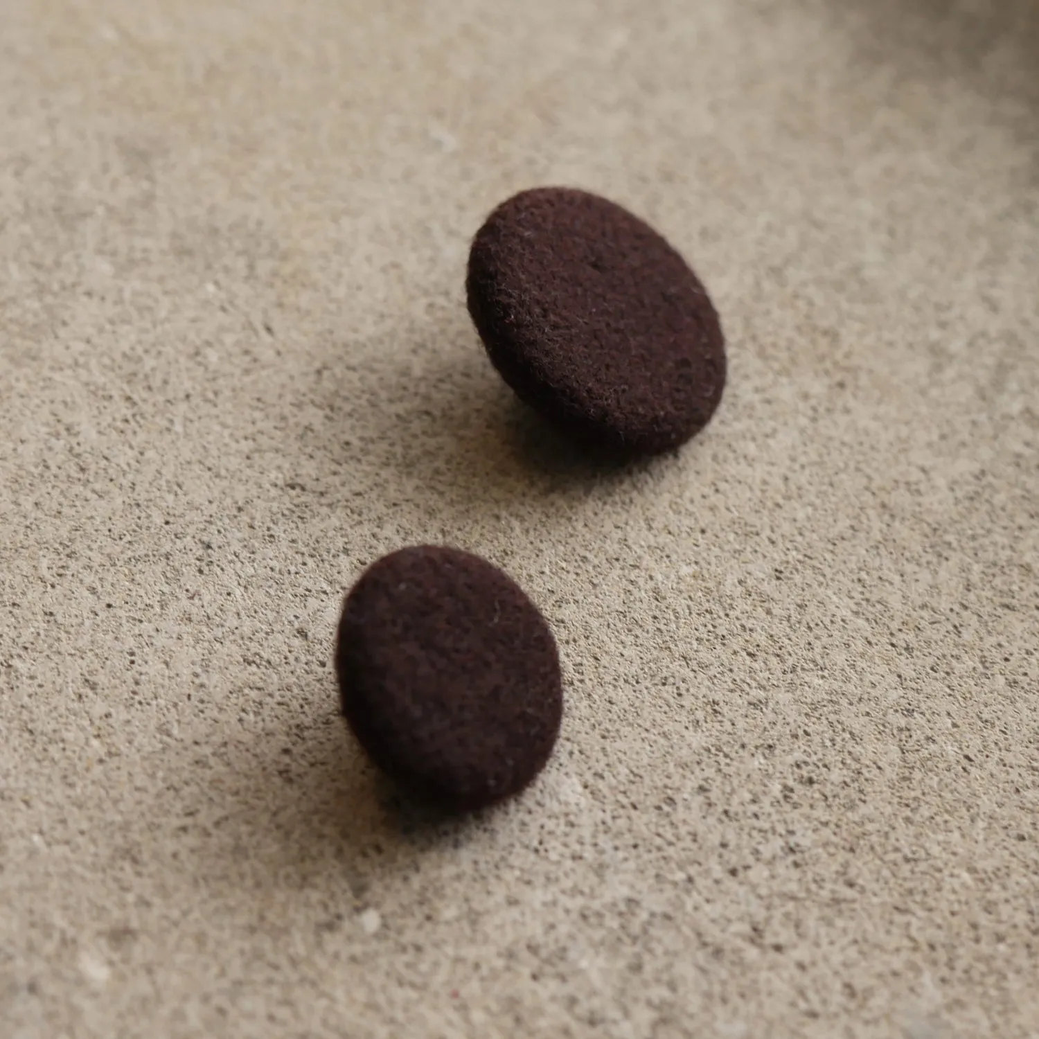 Wool Covered Buttons 5/8 or 7/8