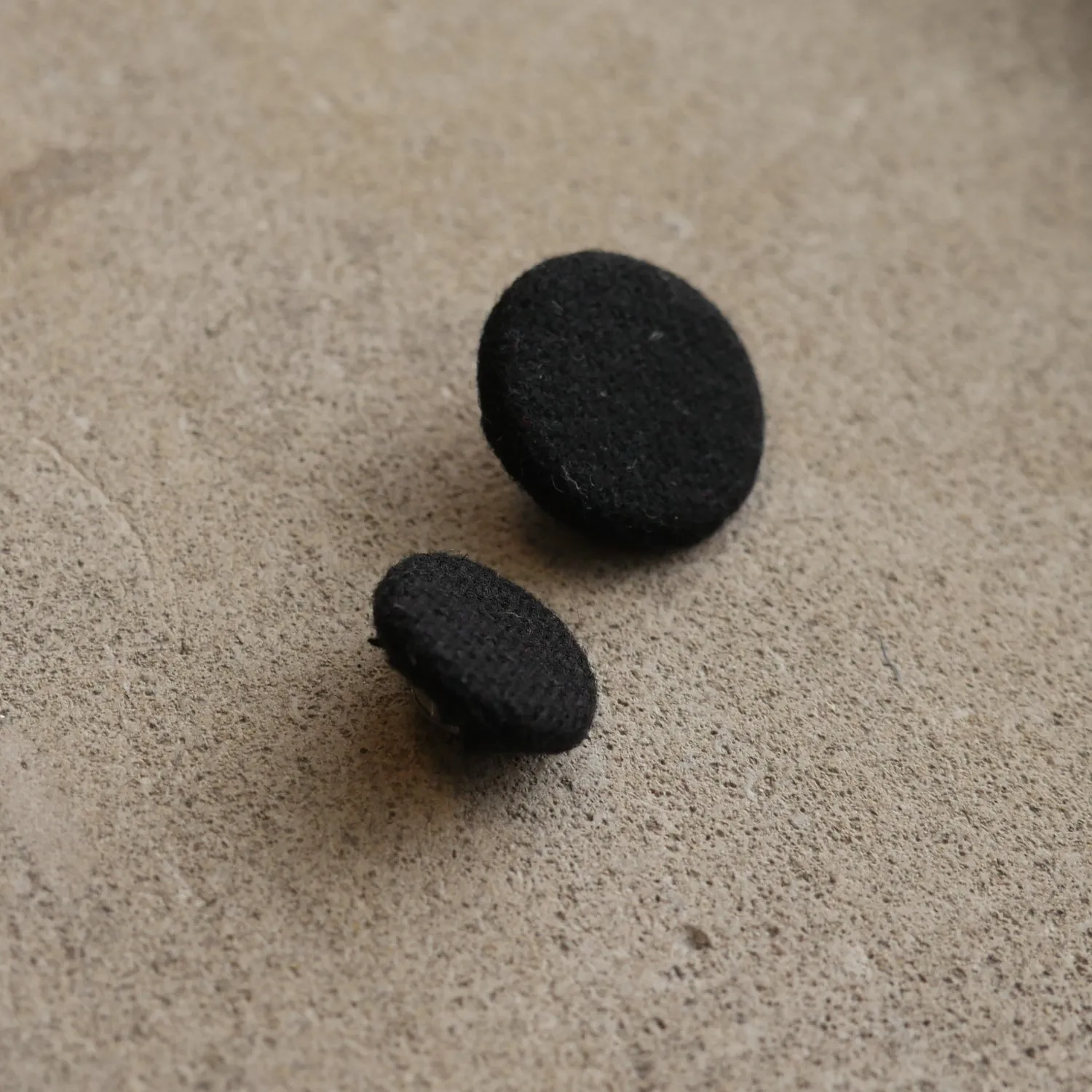 Wool Covered Buttons 5/8 or 7/8