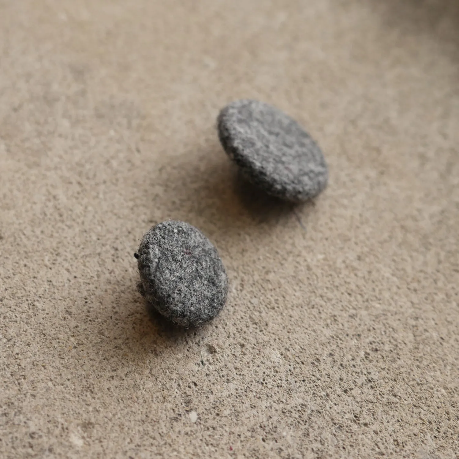 Wool Covered Buttons 5/8 or 7/8