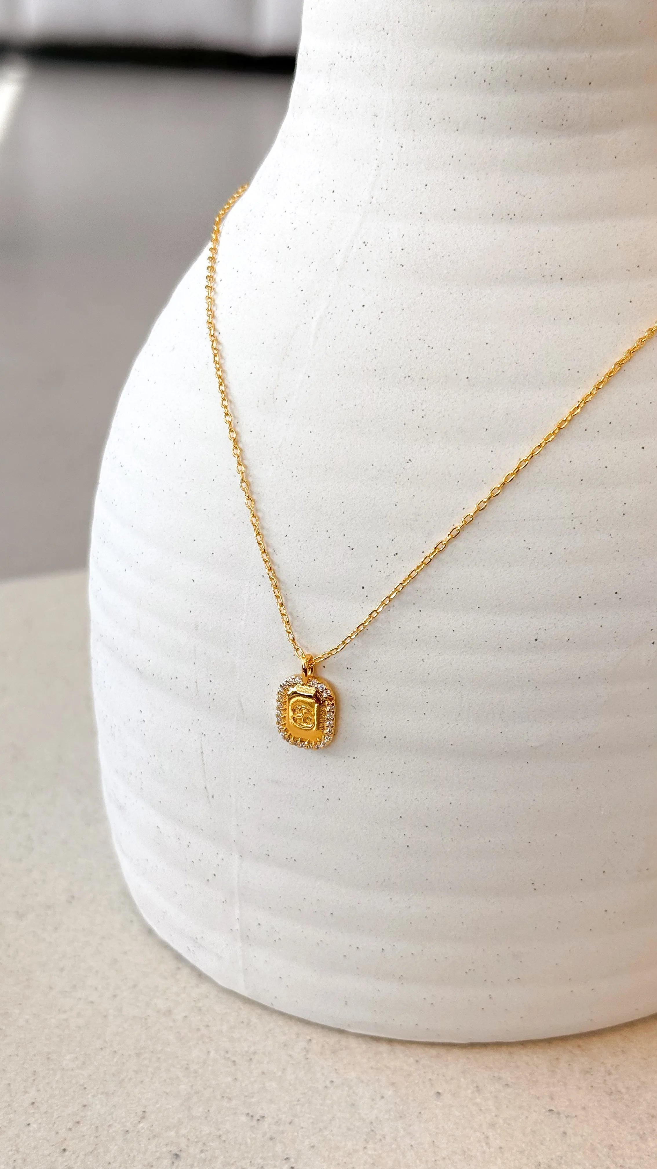 Zodiac Necklace - Cancer